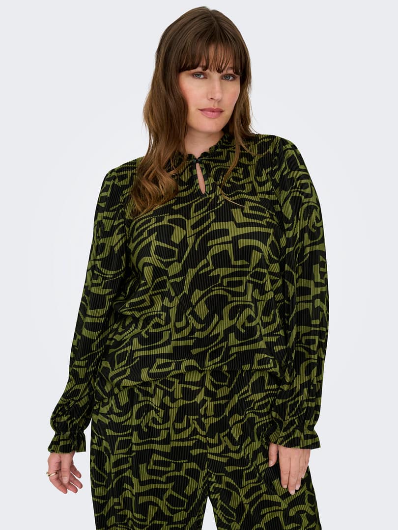 CARMIKA LIFE V-NECK L/S BLOUSE JRS - Afbeelding 6