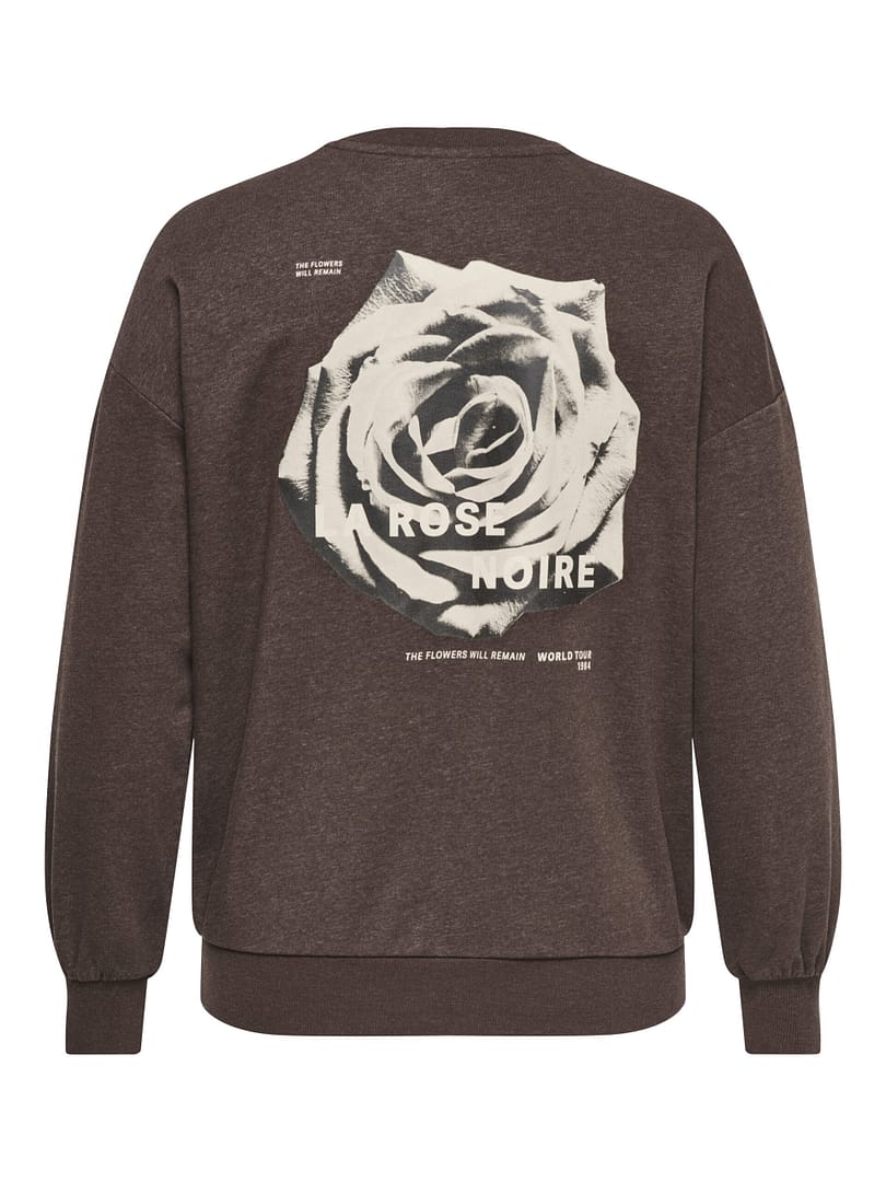 CARLAUREN L/S O-NECK SWT JRS - Afbeelding 2