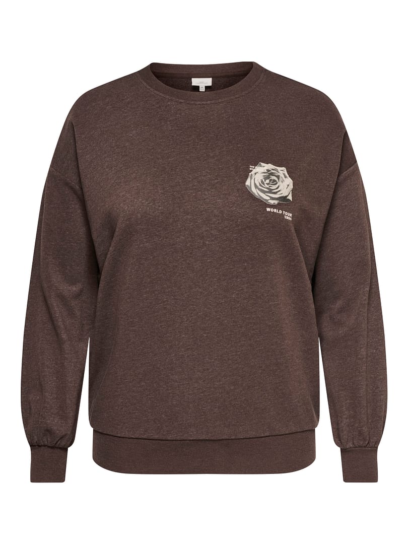 CARLAUREN L/S O-NECK SWT JRS