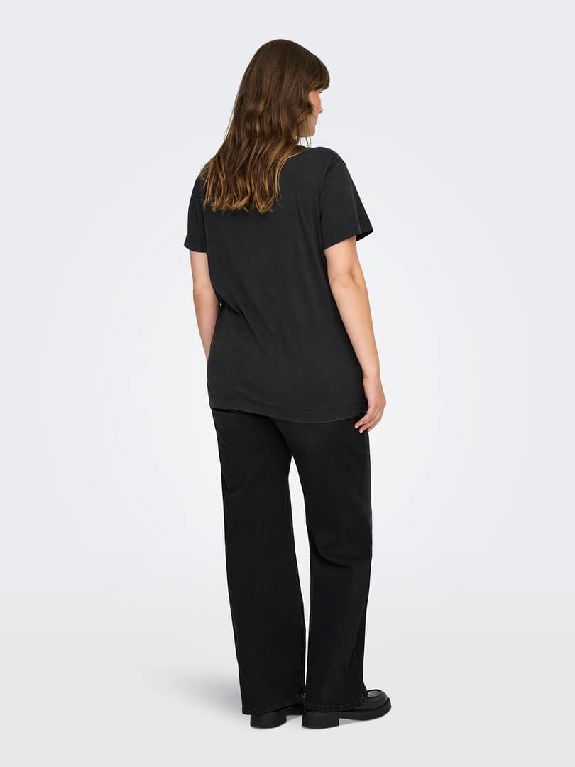 CARMILLE LIFE S/S V-NECK REG TEE JRS - Afbeelding 2