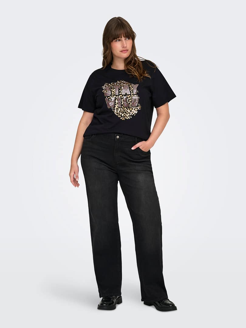 CARCHRISTA S/S O-NECK JEANS FIT TEE JRS - Afbeelding 4