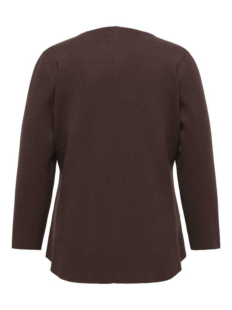 CARIBI LS FULL V-NECK CARDI KNT - Afbeelding 2