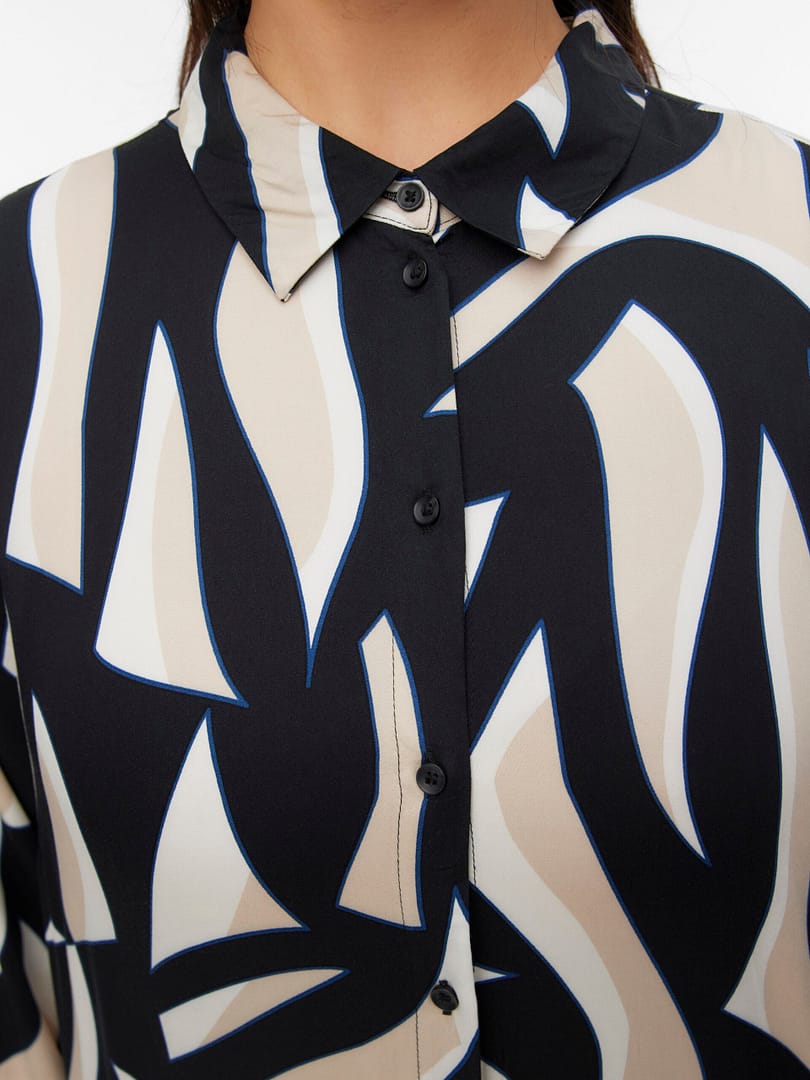 VMCCINDY REGINA LS SHIRT WVN GA CUR - Afbeelding 5