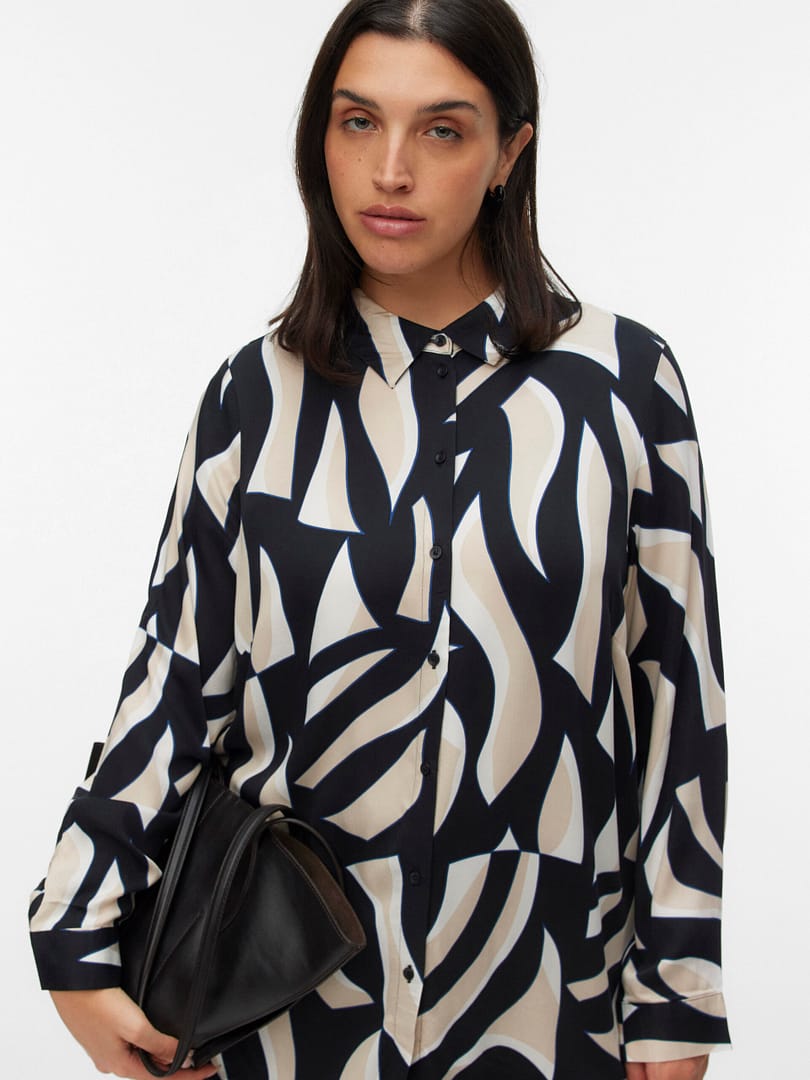 VMCCINDY REGINA LS SHIRT WVN GA CUR - Afbeelding 4