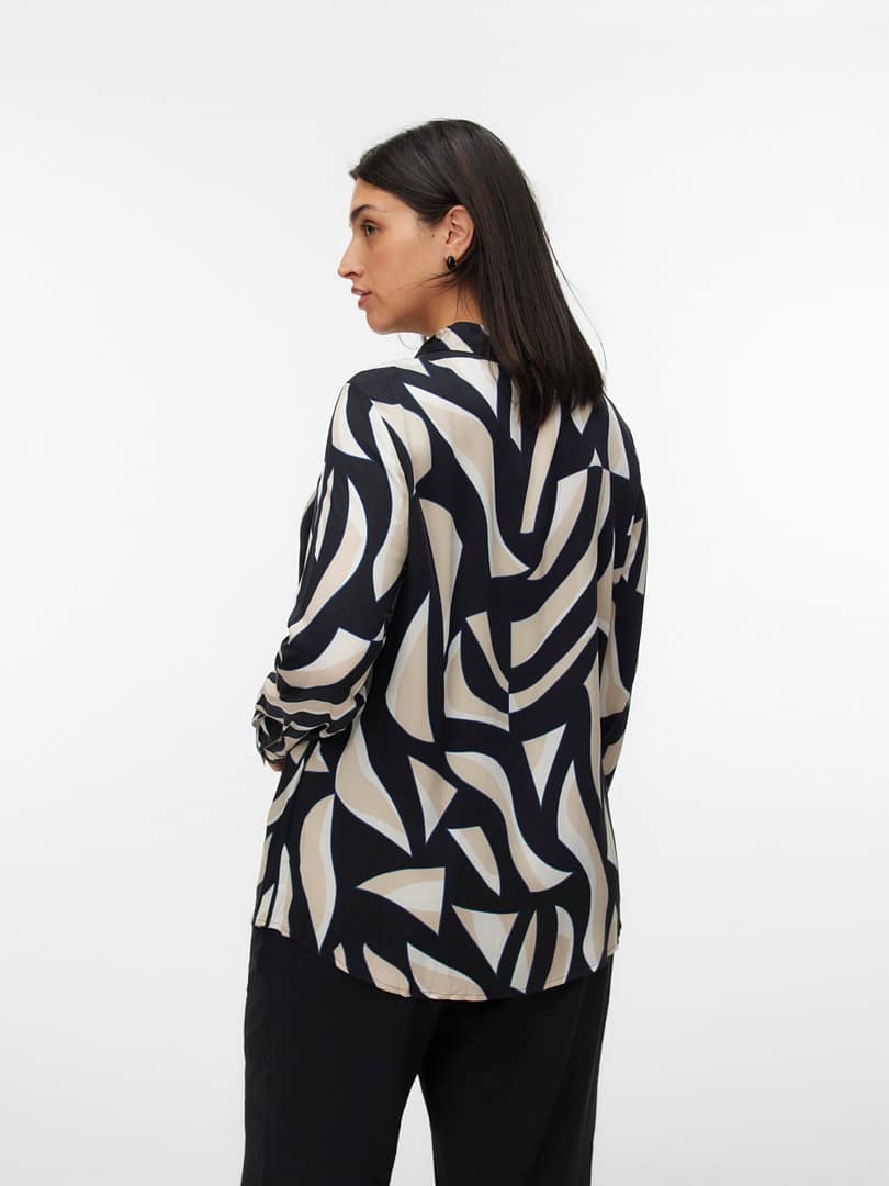 VMCCINDY REGINA LS SHIRT WVN GA CUR - Afbeelding 3