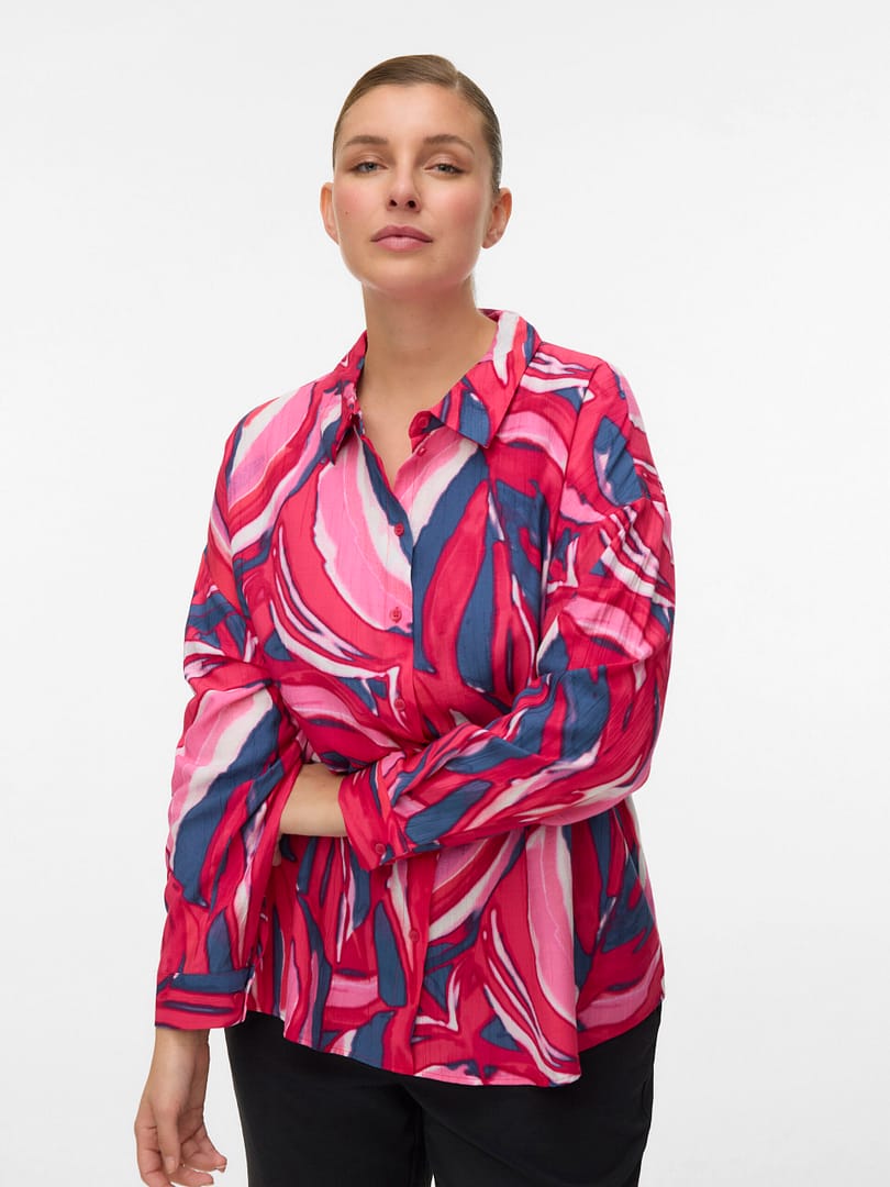 VMCVERA VIOLET LS SHIRT WVN GA CUR - Afbeelding 8