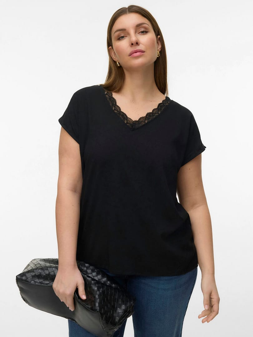 VMCBELLA SL LACE TOP WVN NOOS CUR - Afbeelding 4