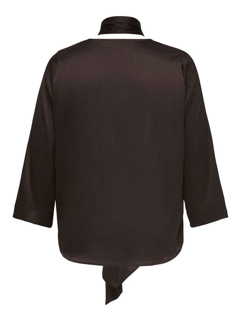 CARJOANNA L/S TIE TOP WVN - Afbeelding 2