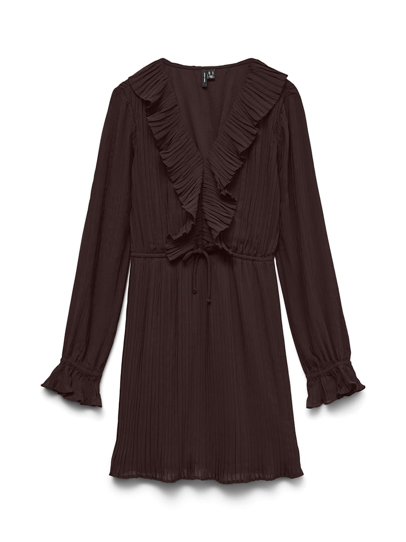VMCDORA LS FRILL DRESS WVN NOOS CUR