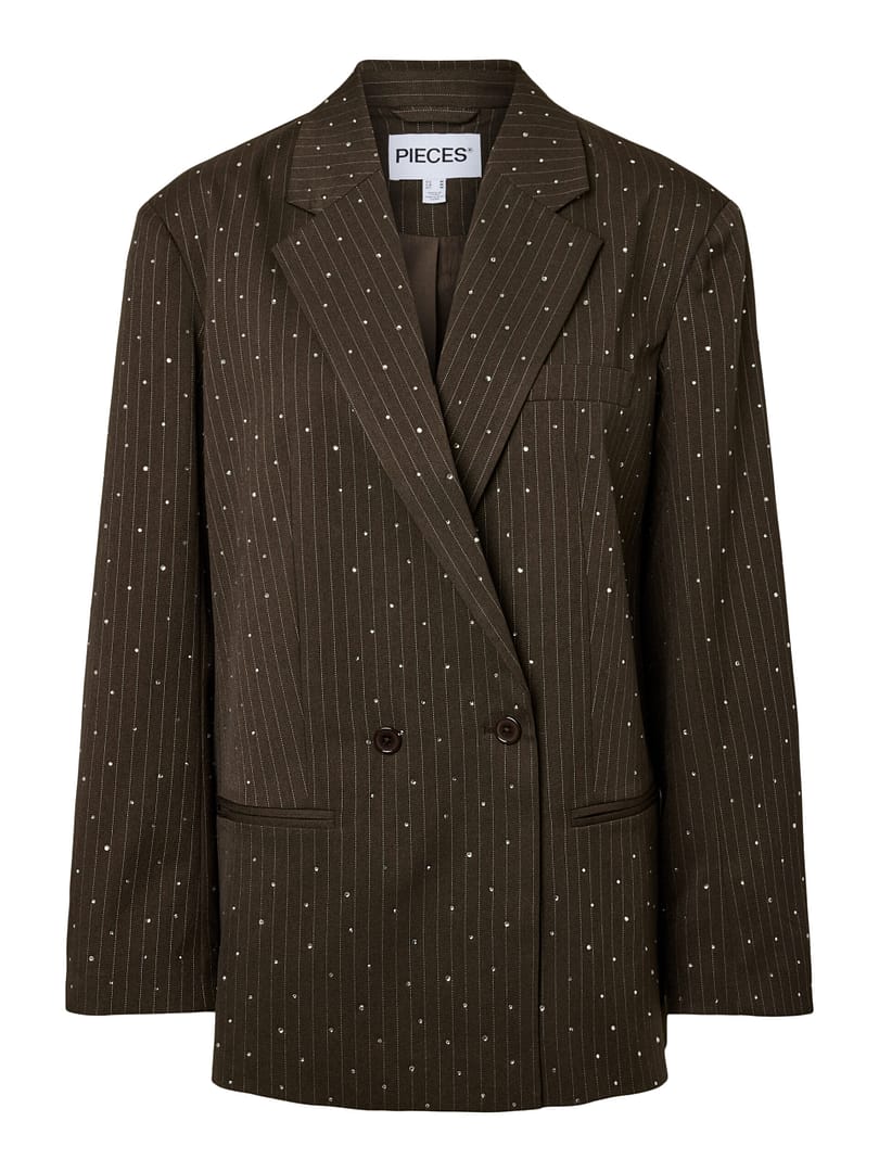PCFALKA PINSTRIPED BLAZER W. RHINE QX
