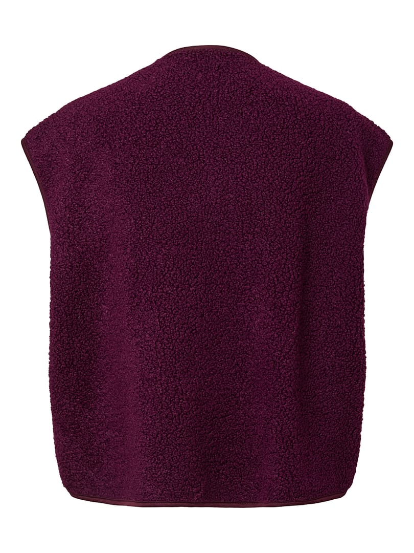 PCKATTY TEDDY VEST BC NOOS QX - Afbeelding 2