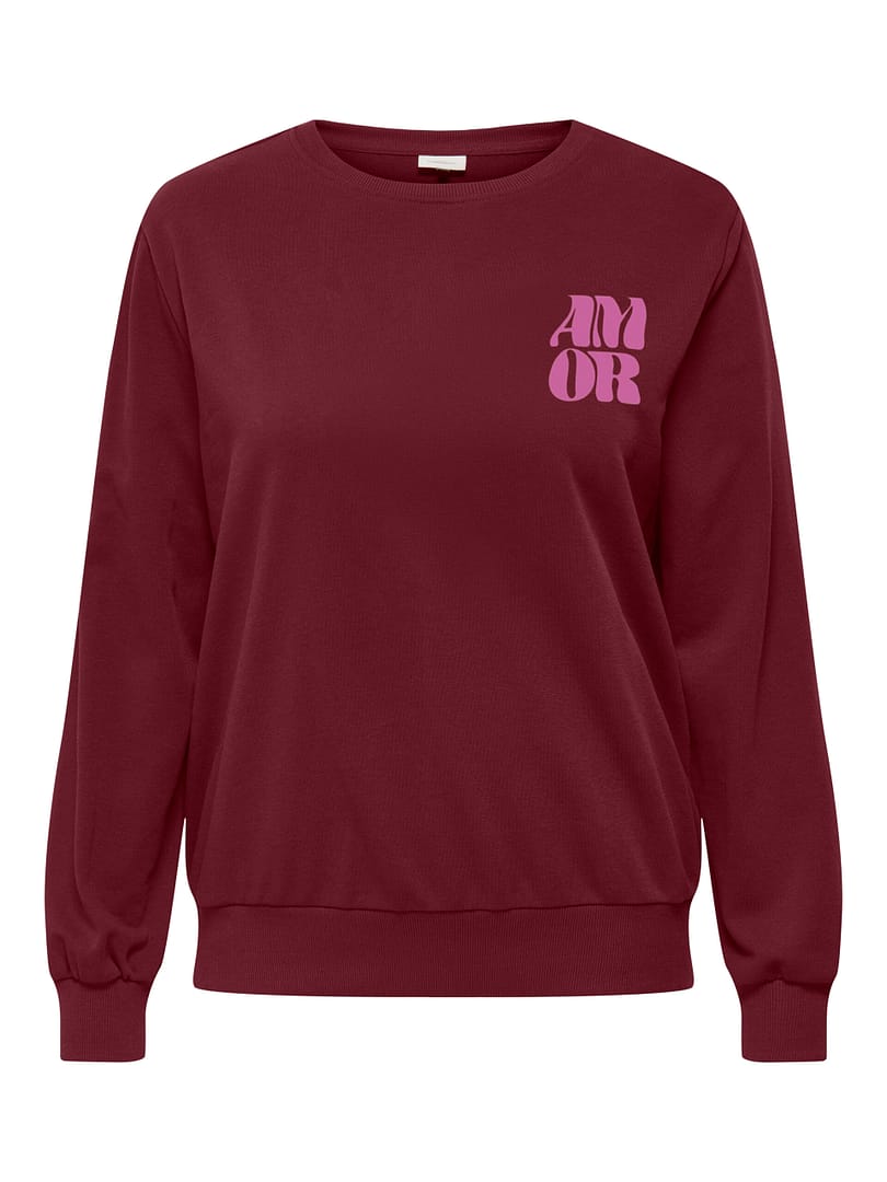 CARNOMI ROCK L/S O-NECK SWT WEH
