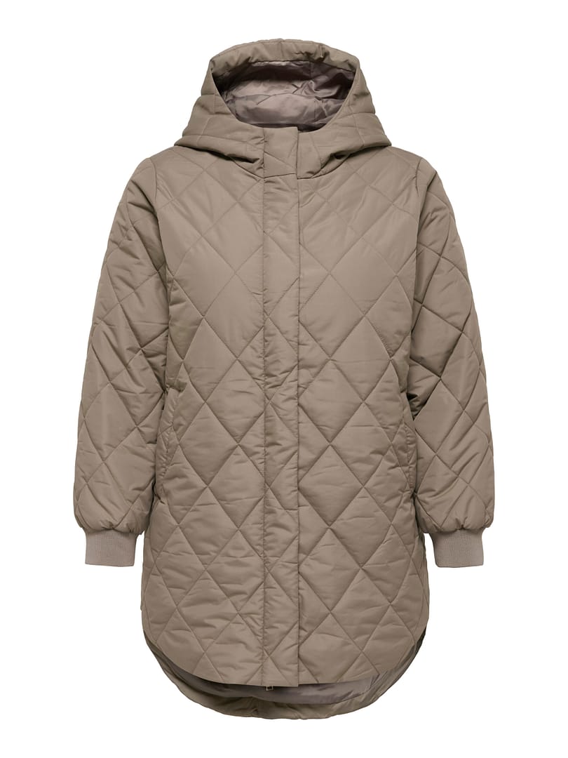 CARJULIET QUILTD HOOD ZIP COAT OTW NOOS