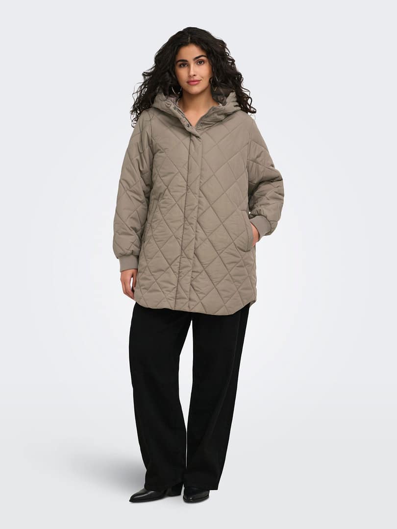 CARJULIET QUILTD HOOD ZIP COAT OTW NOOS - Afbeelding 6