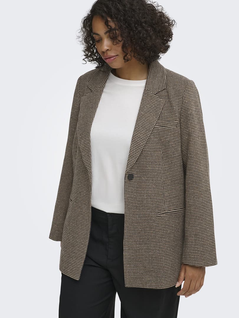 CARNELLA L/S BELT CHECK BLAZER CC TLR - Afbeelding 4