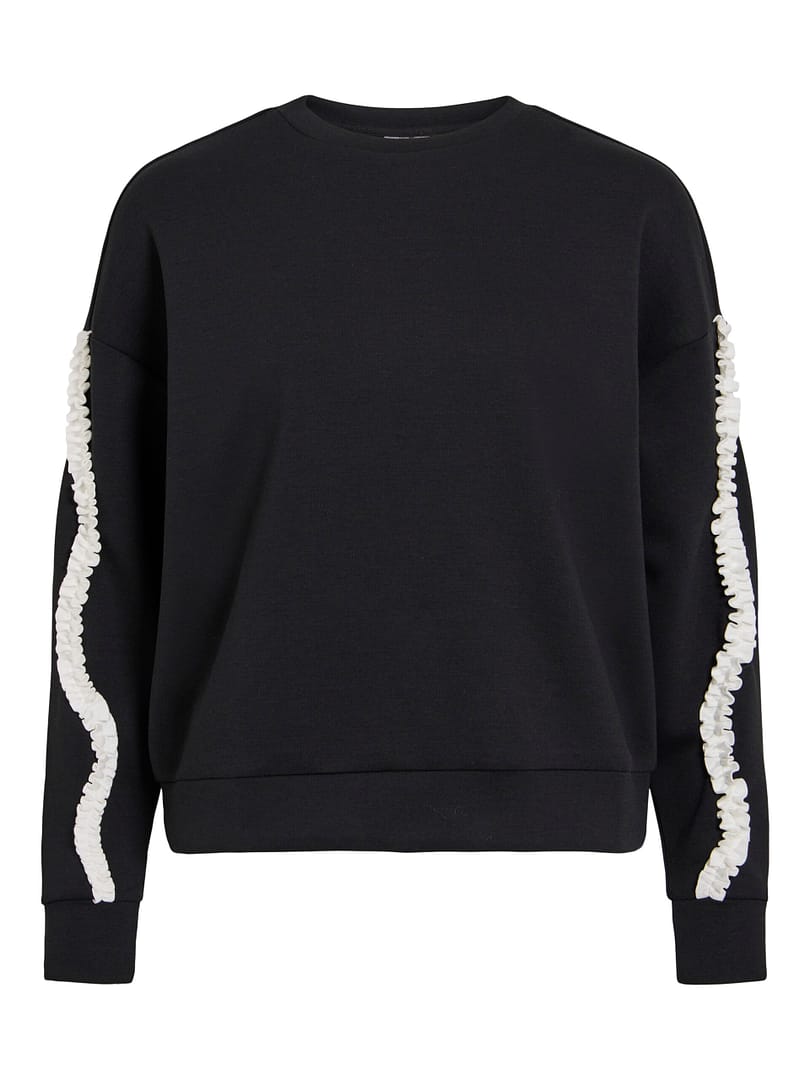 VIREFLECT TAPE O-NECK L/S SWEAT TOP/RC