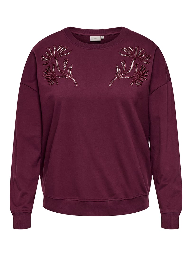 CARLEONORA L/S O-NECK SWEAT JRS BF