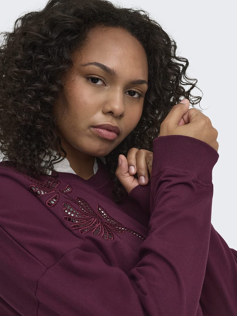 CARLEONORA L/S O-NECK SWEAT JRS BF - Afbeelding 3