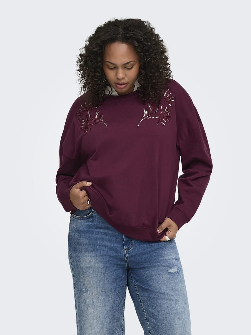 CARLEONORA L/S O-NECK SWEAT JRS BF - Afbeelding 4