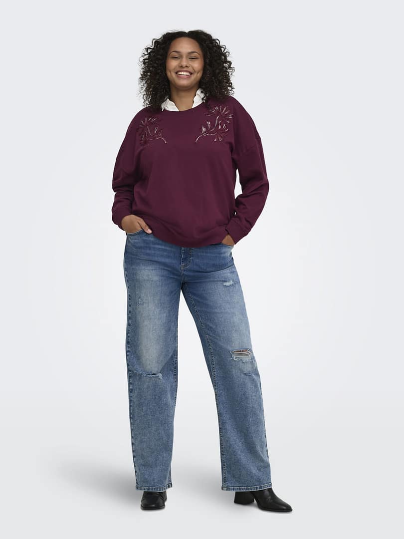 CARLEONORA L/S O-NECK SWEAT JRS BF - Afbeelding 6
