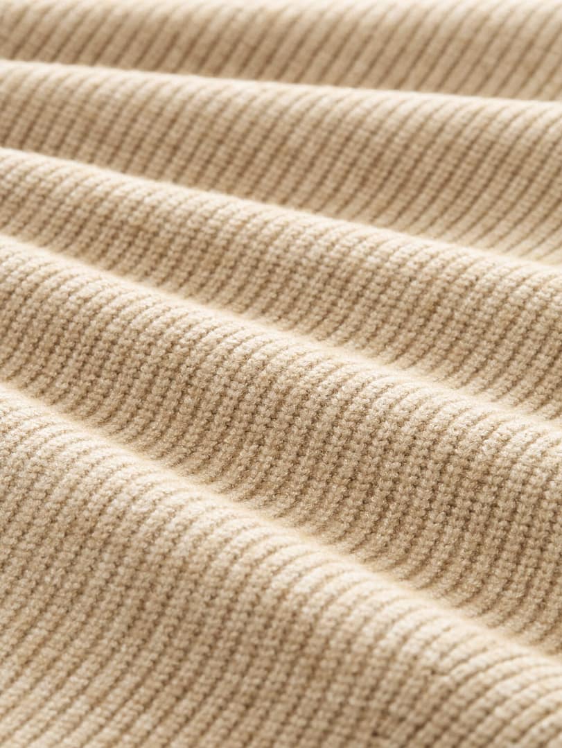 Plus Size - oversized knitted jumper with a round neckline - Afbeelding 2