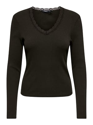 ONLSARA SHARAI L/S V-NECK TOP JRS