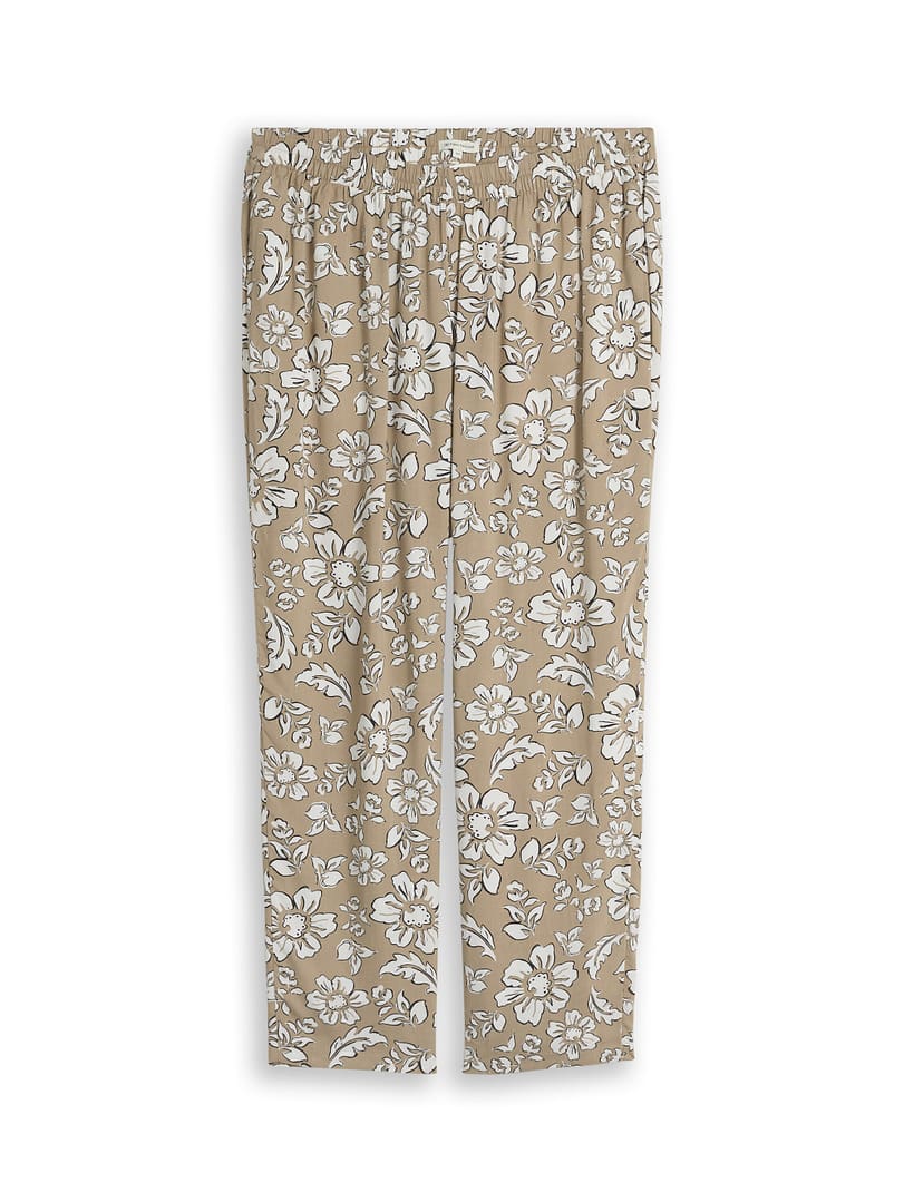 Plus Size - Loose-fit viscose trousers | Tom Tailor | Okay Fashion