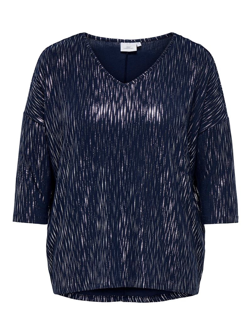 CARFOILA 3/4 V-NECK TOP JRS