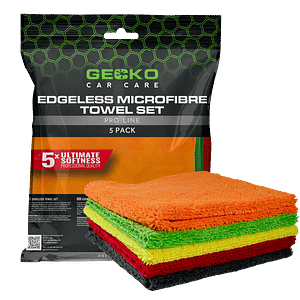 Gecko Pro Plush Towel Edgeless 40cm x 40cm Pak 5pcs