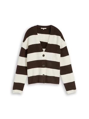 Cosy cardigan with wool blend