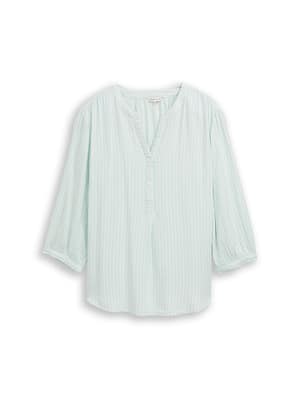 Plus Size - blouse with striped pattern
