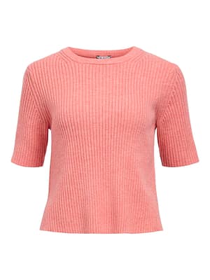 OBJELVA 2/4 RE O-NECK KNIT NOOS