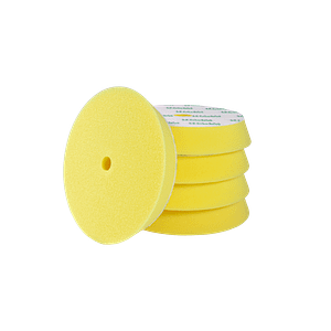 Gecko Hard Cutting Pad (Geel) 80mm – 5 pcs – 75mm backing plate