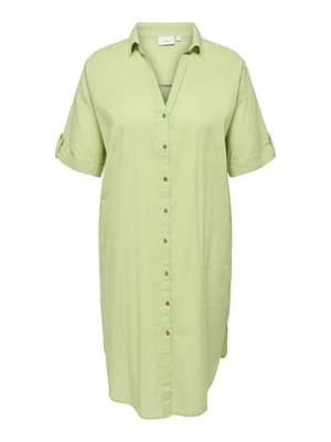 CARCOCO SS  BLK SHIRT DRESS WVN