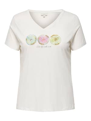 CARTIRA LIFE SS V-NECK REG TEE JRS