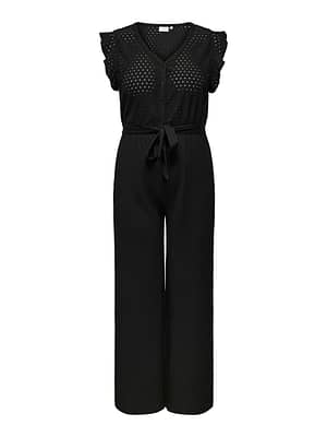 CARELISA S/L V-NECK JUMPSUIT JRS