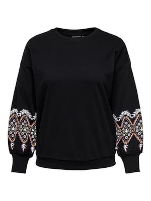 CARBROOKE L/S O-NECK PRINT SWT JRS