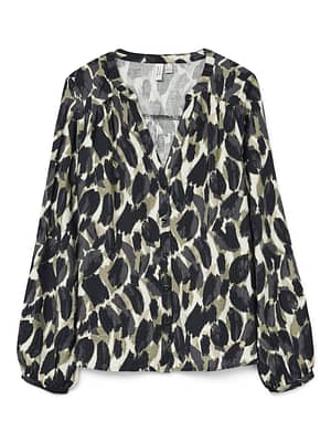 VMCFANINI L/S SHIRT WVN BTQ GA CUR