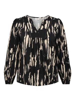 CARMIKAELA LS BLOUSE AOP