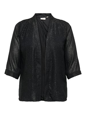 CARSILVANA LIFE 3/4 KIMONO WVN