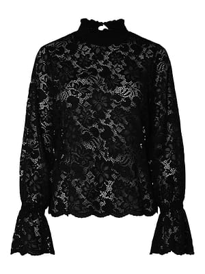 PCMAITA LS LACE TOP WVN QX
