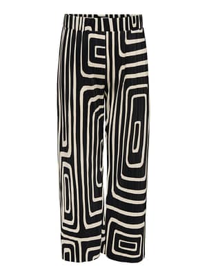 CARRAVENNA PLISSE AOP PANT JRS NOOS