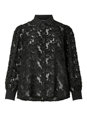 PCMIARA LS SHIRT WVN BC QX