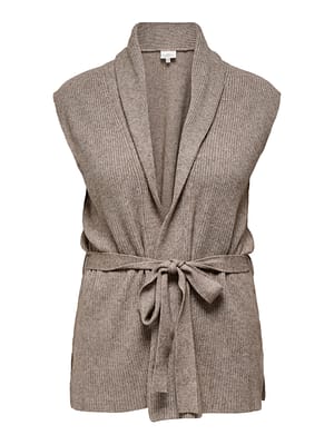 CARKATIA SL RIB WRAP VEST KNT