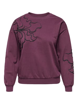 CARODESSA L/S O-NECK SWT JRS