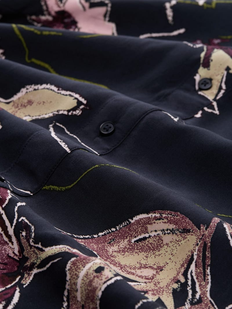Plus Size - Blouse with floral pattern - Afbeelding 2