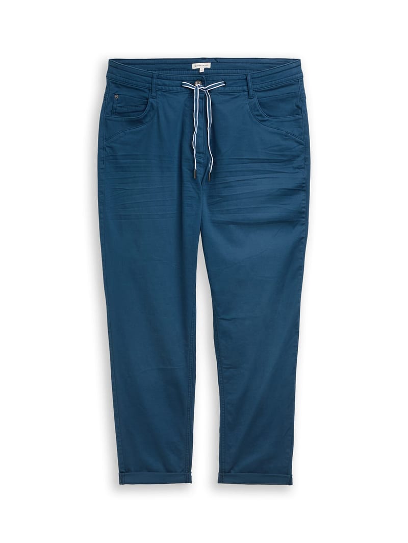 Plus Size - Cropped slim trousers