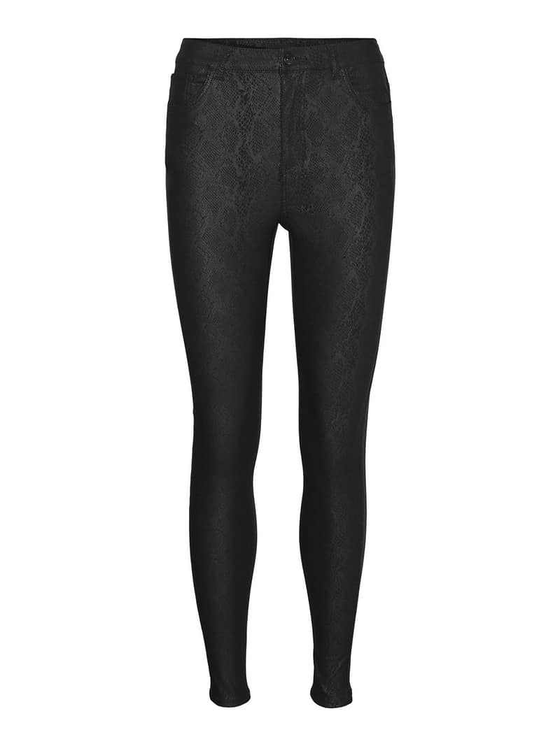 VMCSOPHIA HR SKINNY COATED JEANS CUR