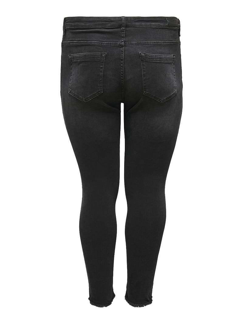 CARWILLY REG ANK SKINNY JEANS BLACK NOOS - Afbeelding 2