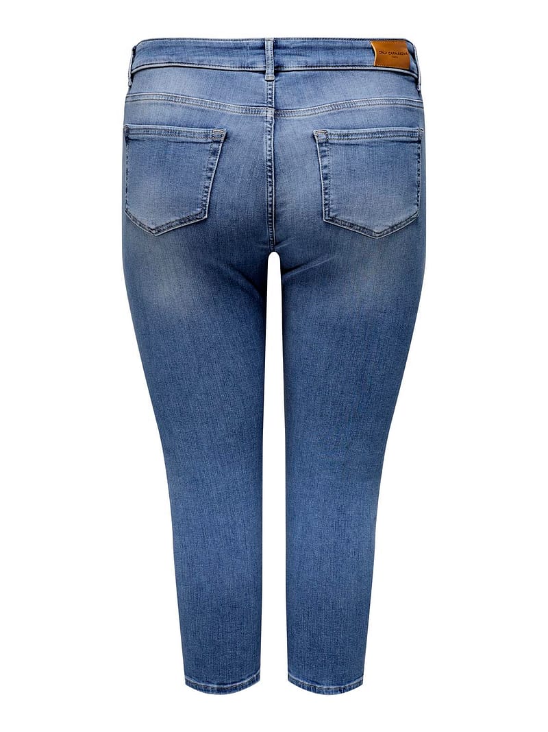 CARWILLY REG WAIST DNM CAPRI - Afbeelding 2